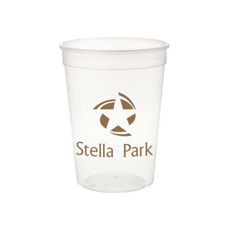 12 oz. Plastic Stadium Cup - Qty: 100